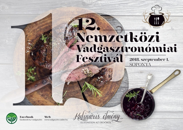 Nemzetközi Vadgasztronómiai Fesztivál 2018 Soponya